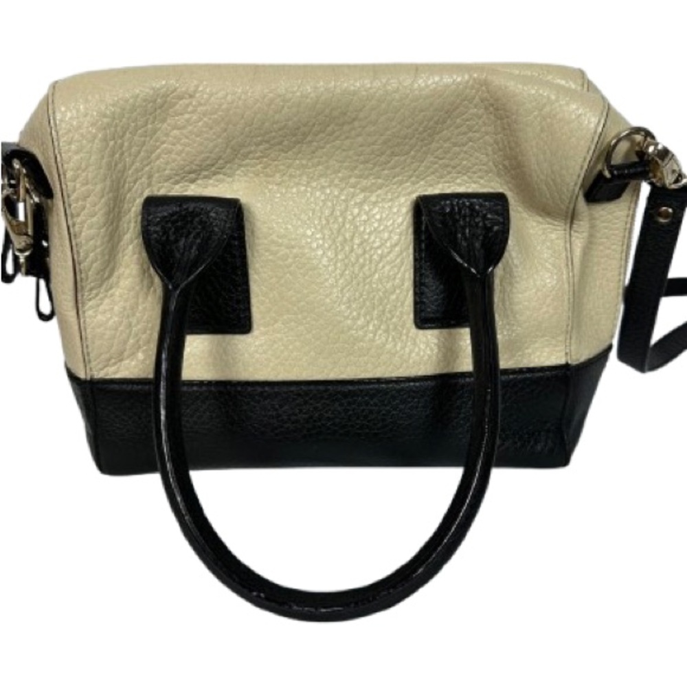 kate spade Cream and Black Pebbled Leather Crossbody with Matching Wallet - Picture 3 of 13